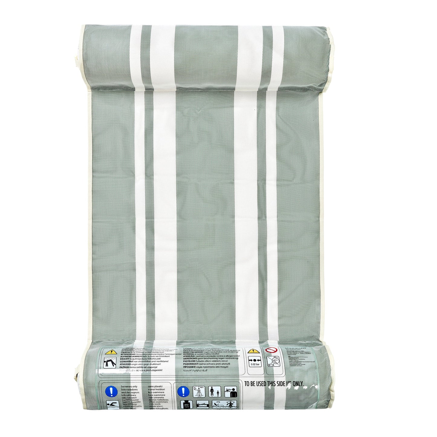 Mesh Hammock Float - Seagrass Stripe