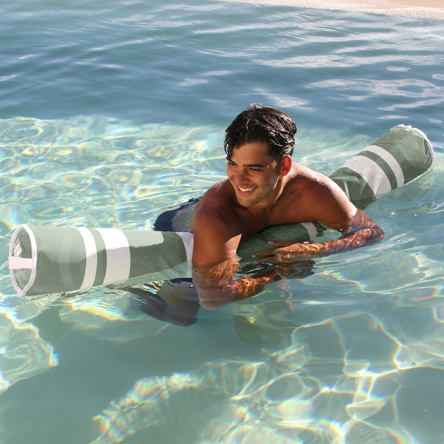 Mesh Pool Noodle - Seagrass Eucalyptus