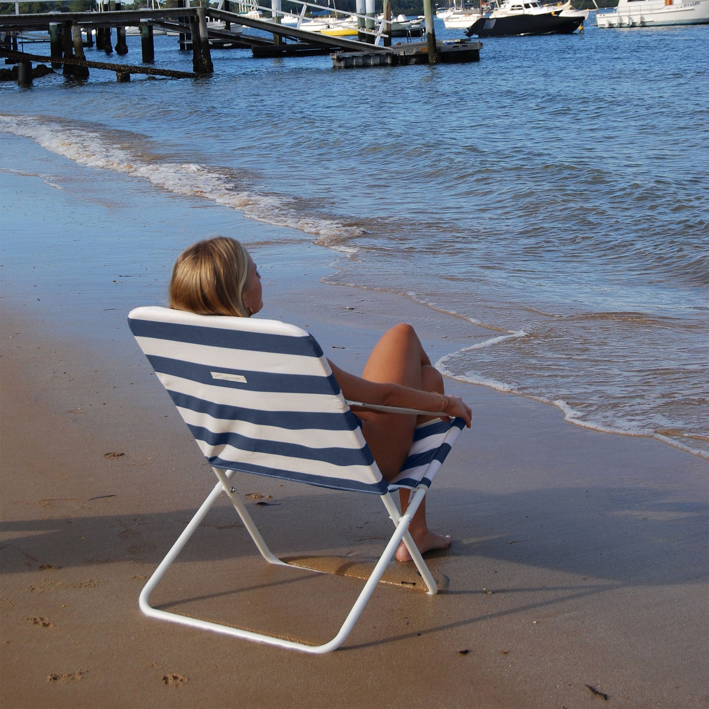 Sun Chair - Marine Stripe