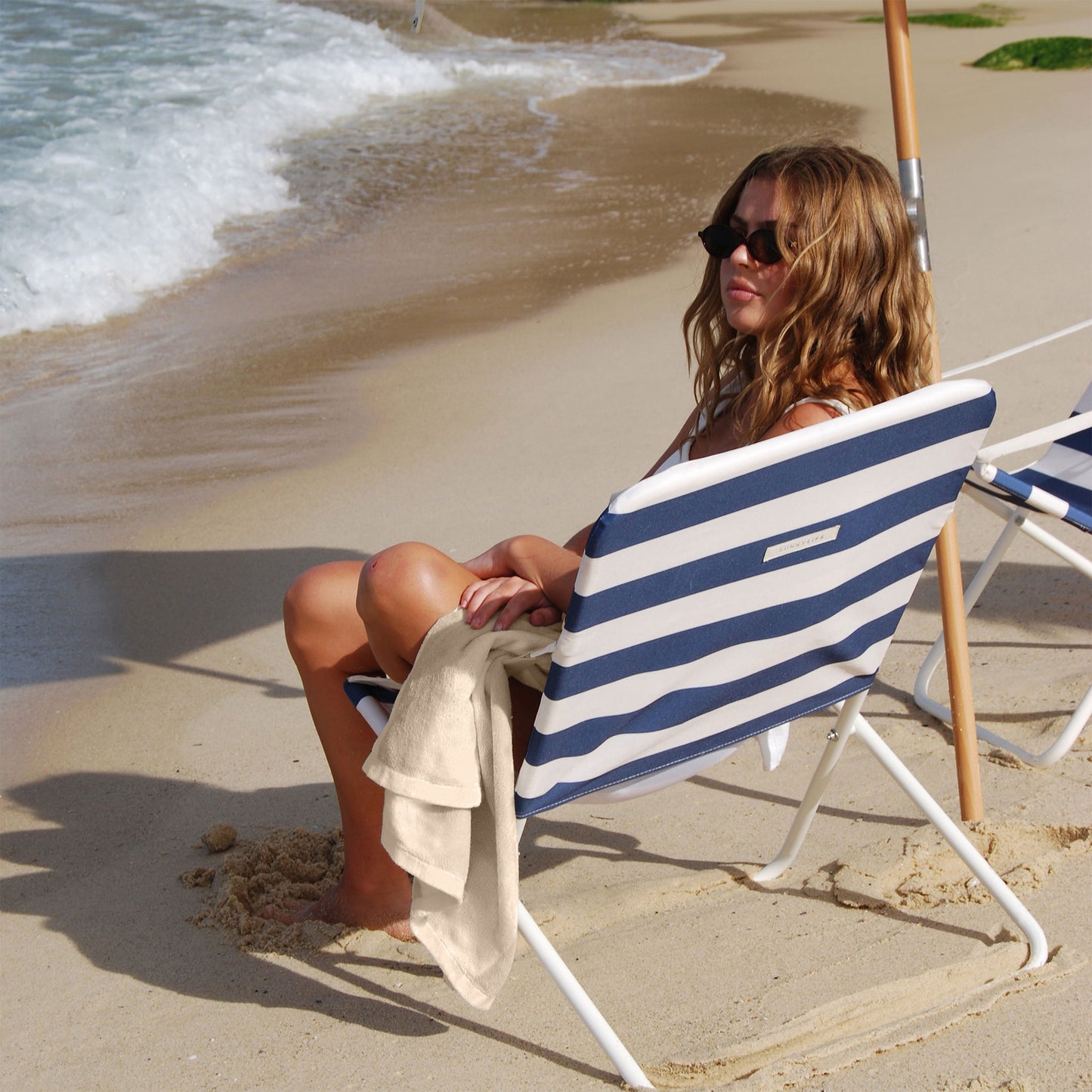 Sun Chair - Marine Stripe
