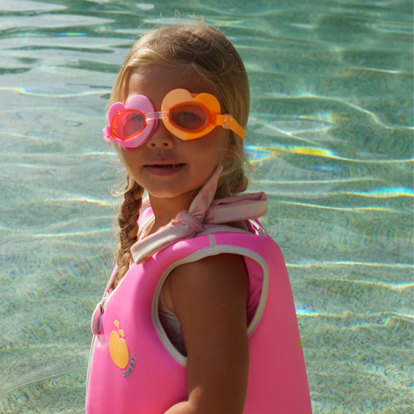 Swimming Goggles - Poppy the Peach