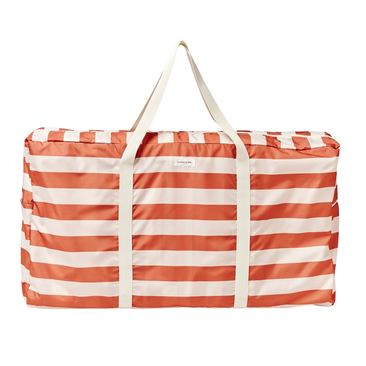 The Lounger Chair - Tierra Clay Stripe