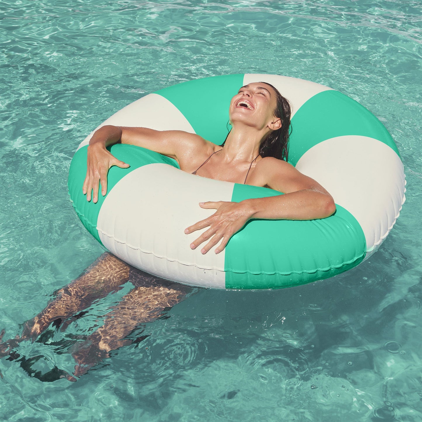 Tube Pool Ring - Pool Party Neon Green