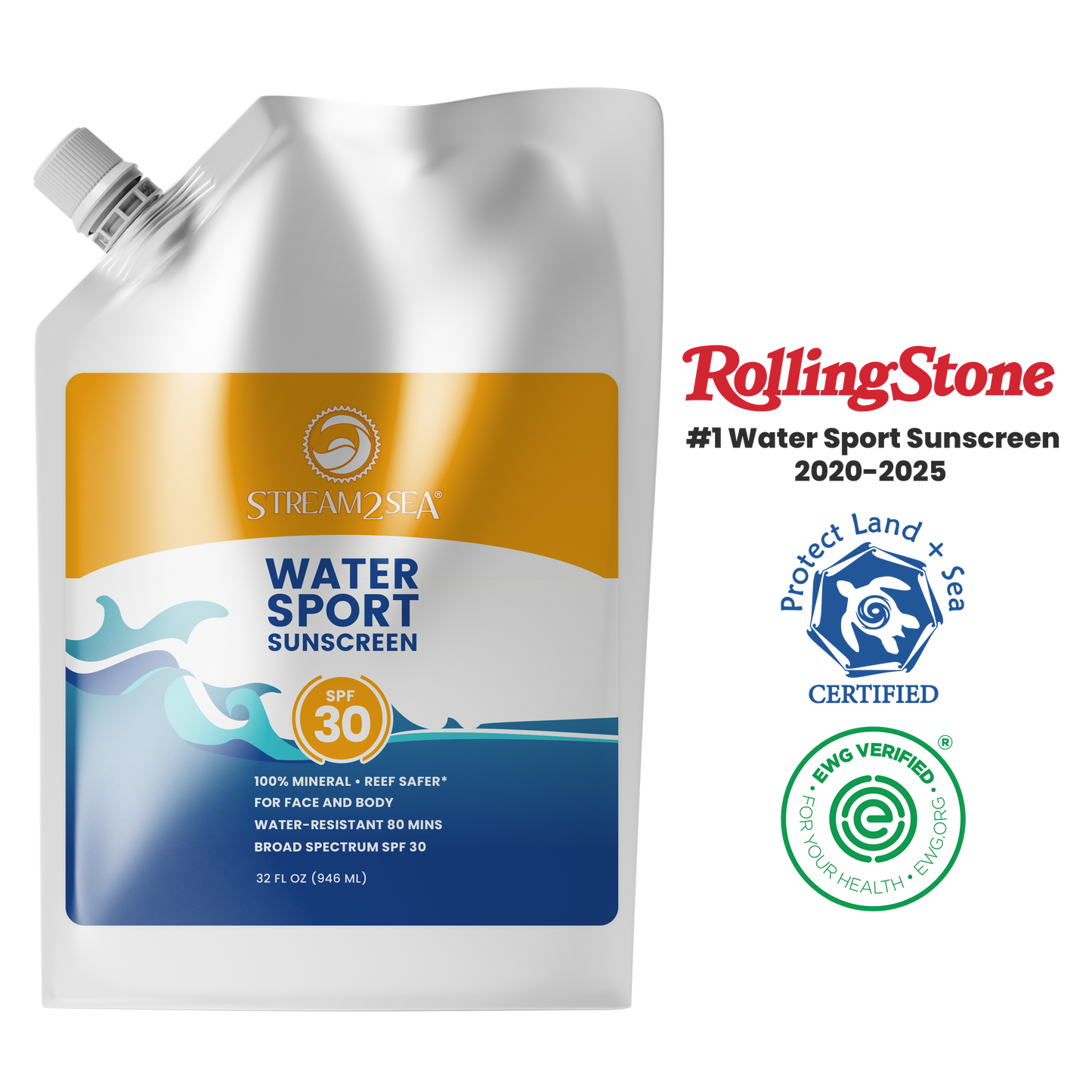 Water Sport Sunscreen SPF 30 Refill