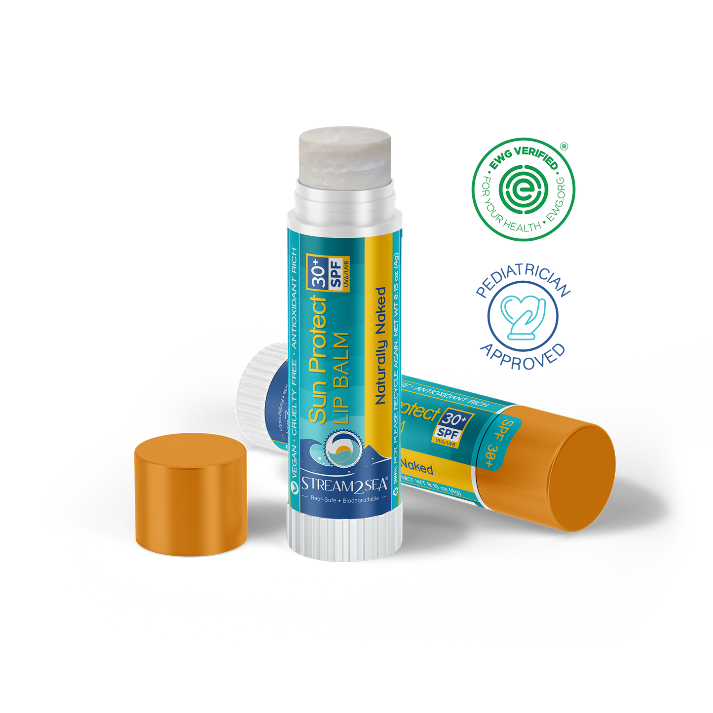 Naturally Naked Sun Protect Lip Balm
