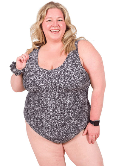 Spotted Eagle Ray Reversible One-Piece Swimsuit