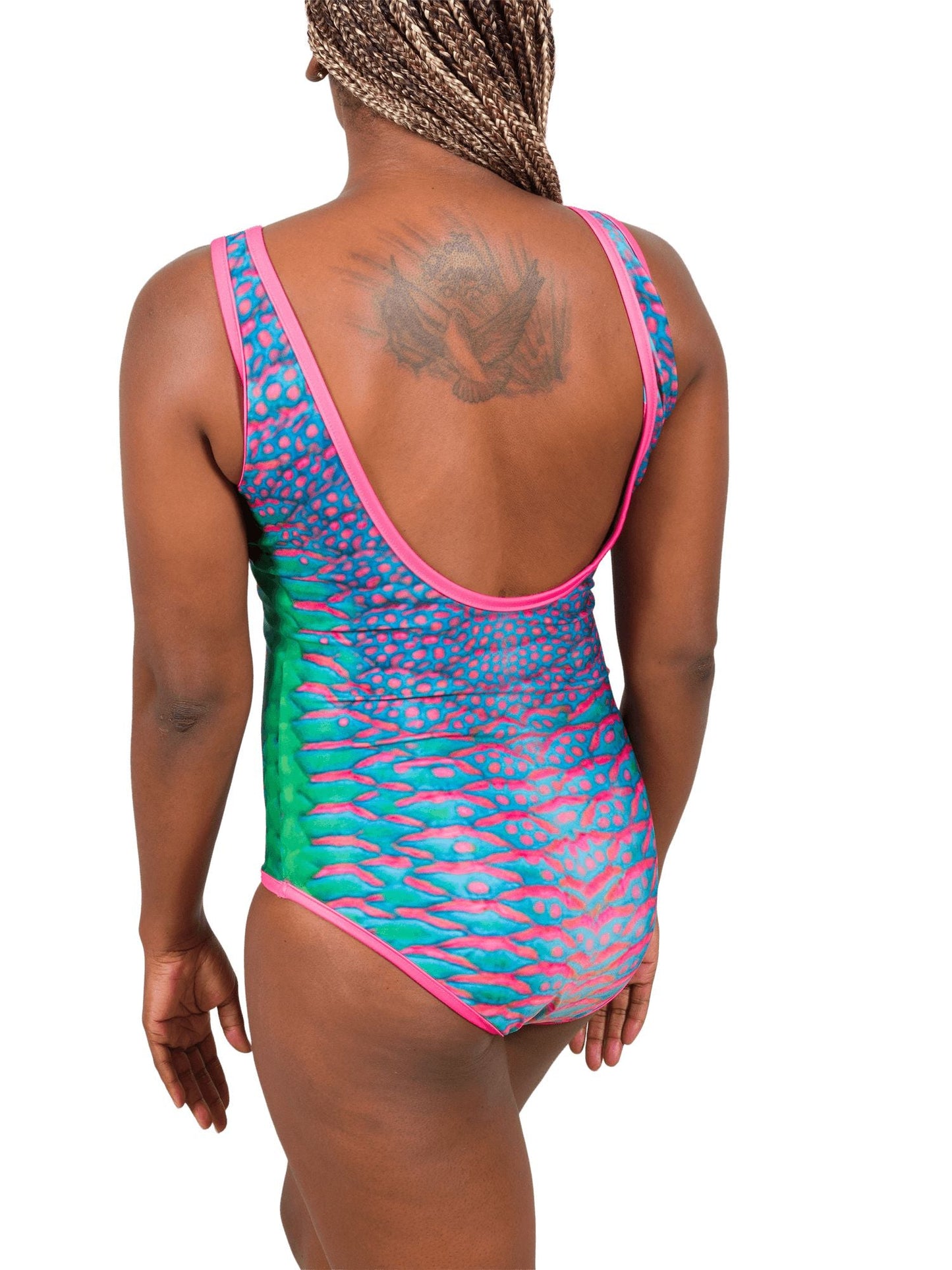 Parrotfish Protection Reversible One-Piece Swimsuit