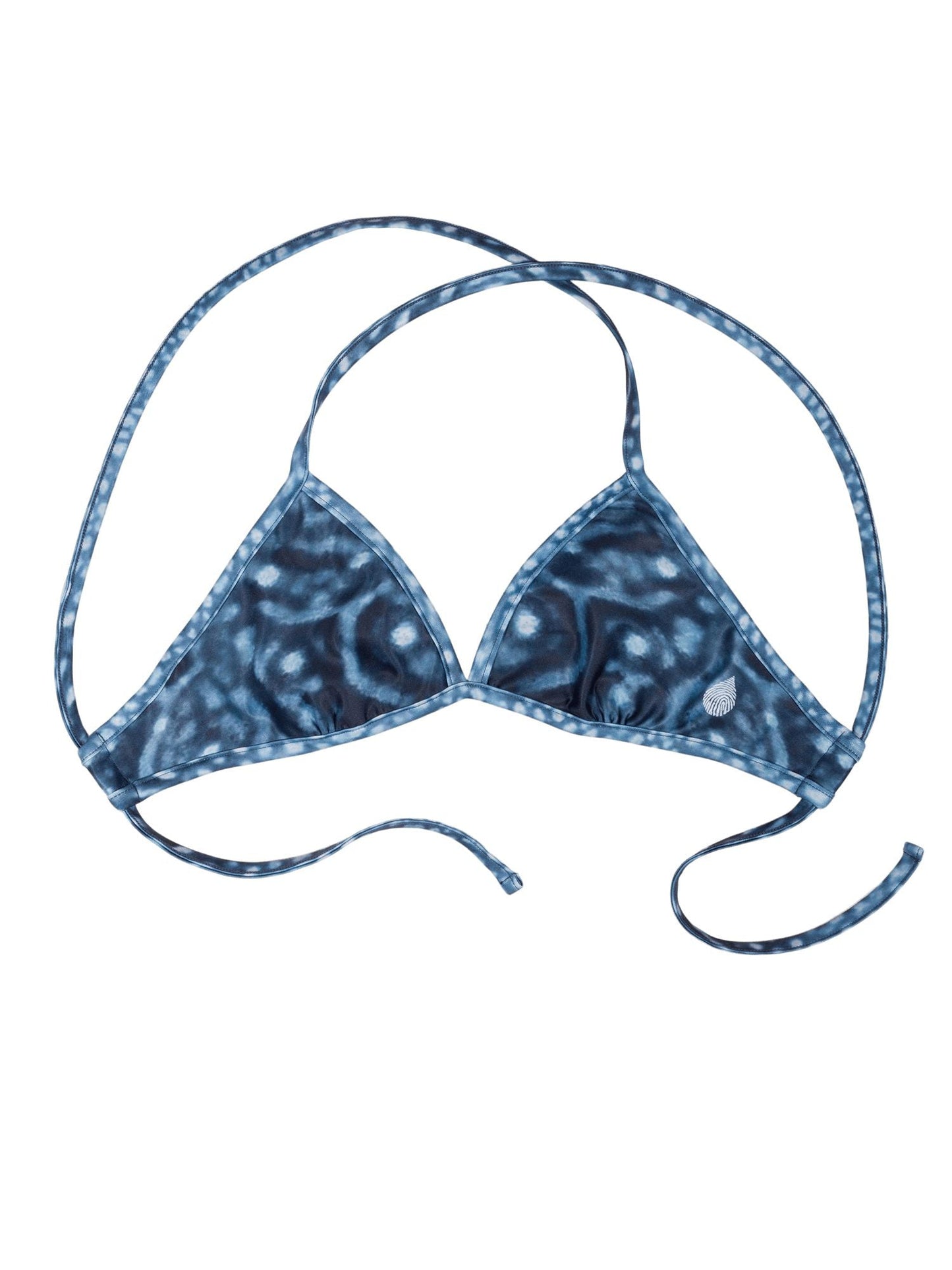 Whale Shark Warrior Reversible String Bikini Top