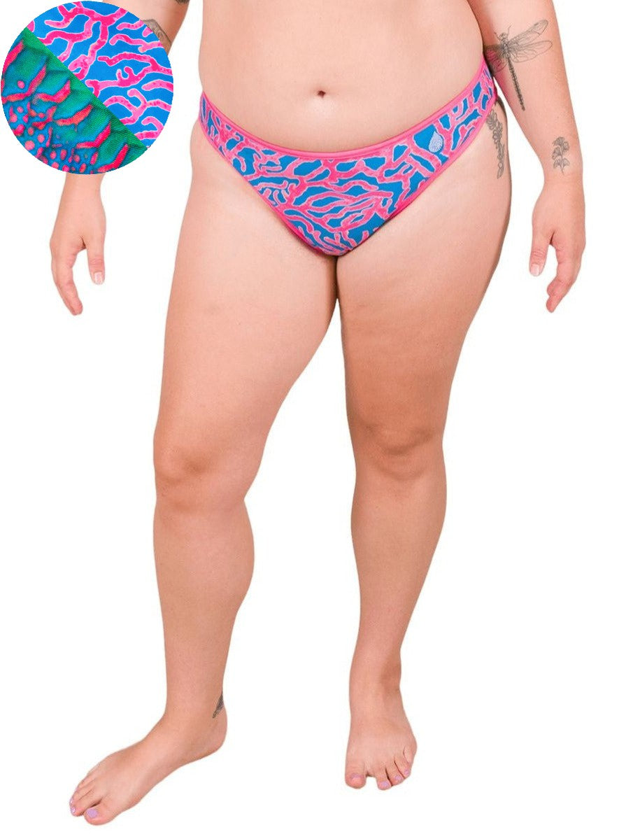 Parrotfish Protection Reversible Classic Bikini Bottom