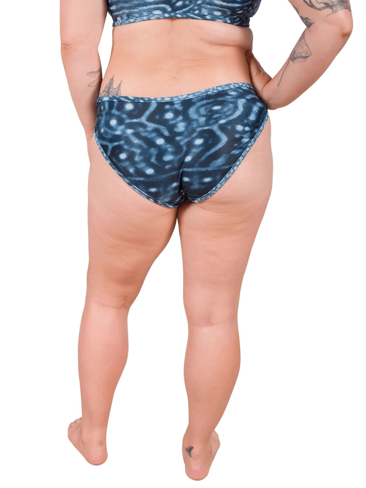 Whale Shark Warrior Reversible Classic Bikini Bottom