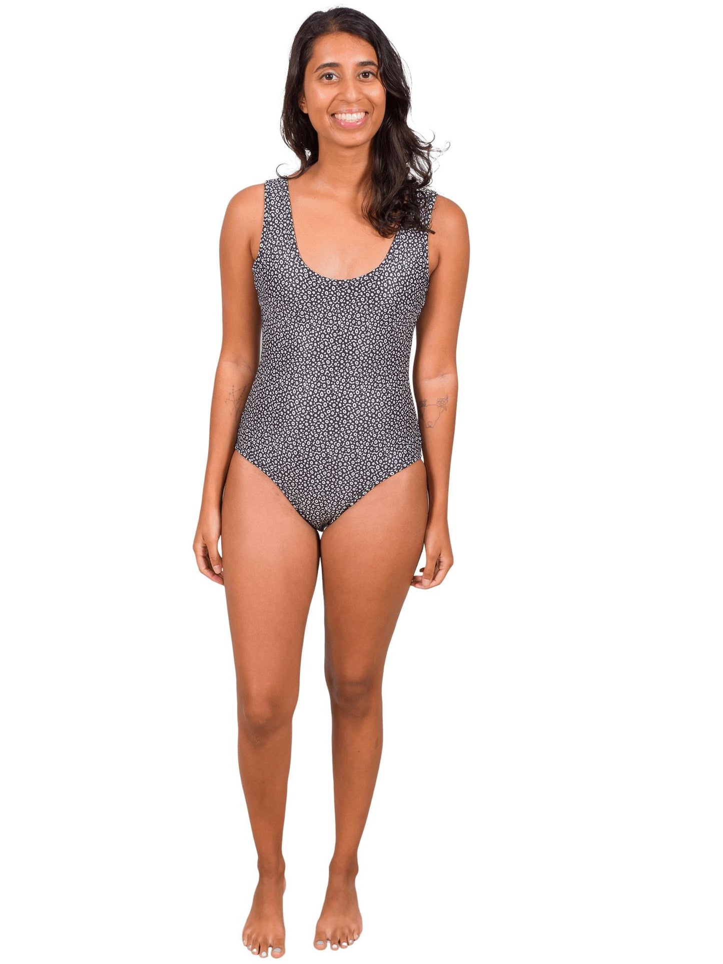 Spotted Eagle Ray Reversible One-Piece Swimsuit