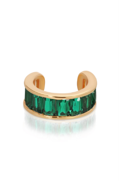 Class Crystal Ear Cuff