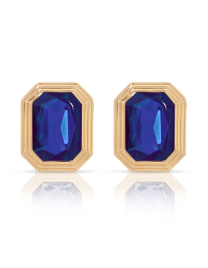 Emerald Deco Earrings