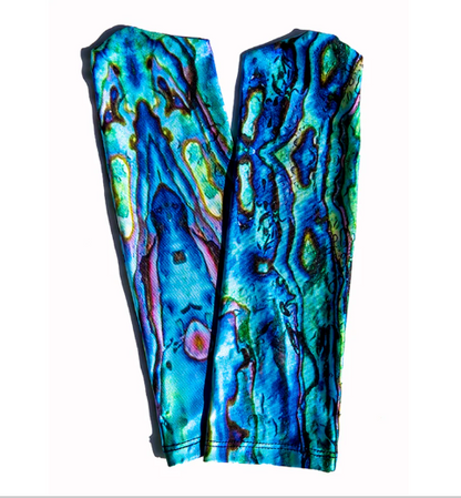 Green Abalone - Front Zippered Diveskin