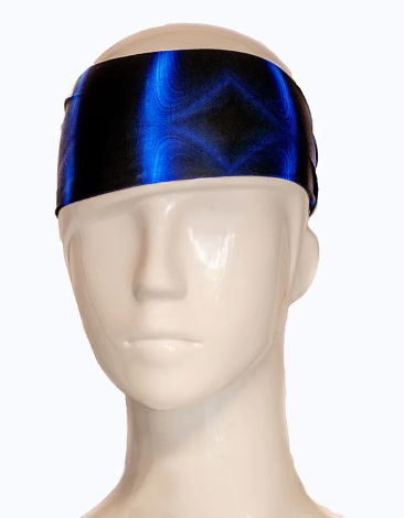 Electric Blue Wave - Front Zippered Diveskin