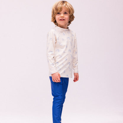UV Legging - Boys - Blue - Catch Of The Day