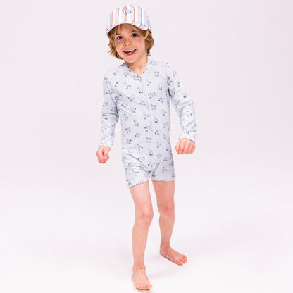 UV Swimsuit Boys - Blue - Little Seagull