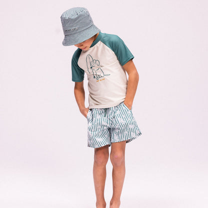 Sun Hat Reversible - Green - Surf Dogs