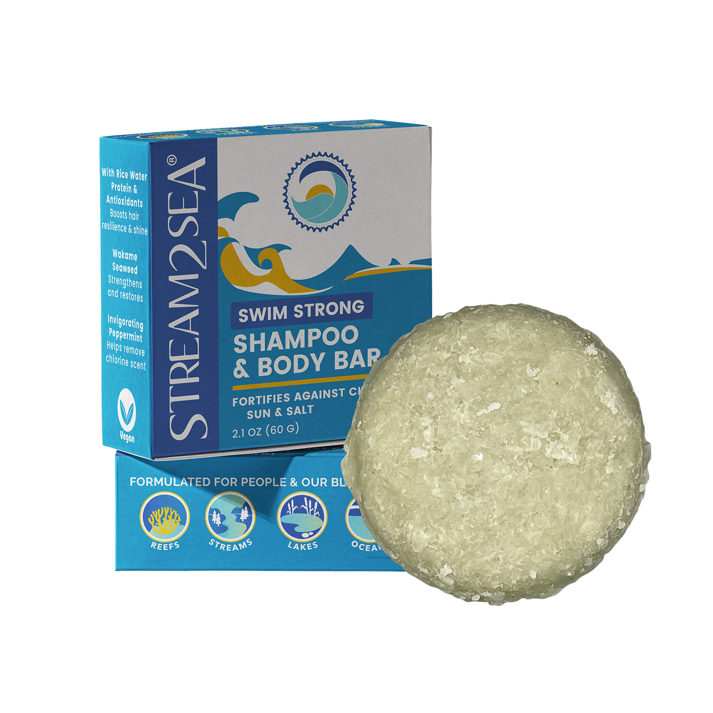 Swim Strong Shampoo & Body Bar