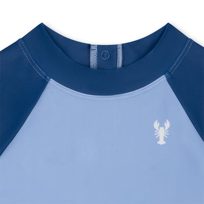 Swim Shirt Short Sleeves - Blue - Catch Of The Day