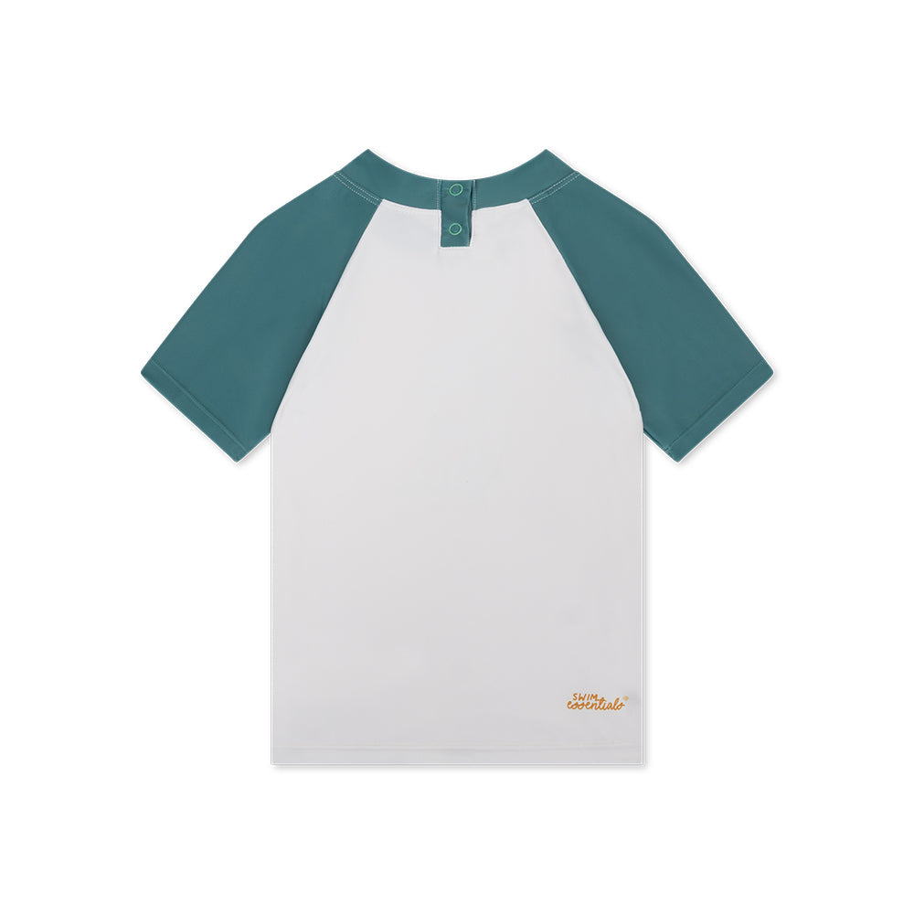 Swim Shirt Short Sleeves - Green - Surfer