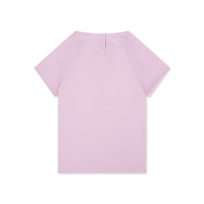Swim Shirt Short Sleeves - Pink - Coastal Charm