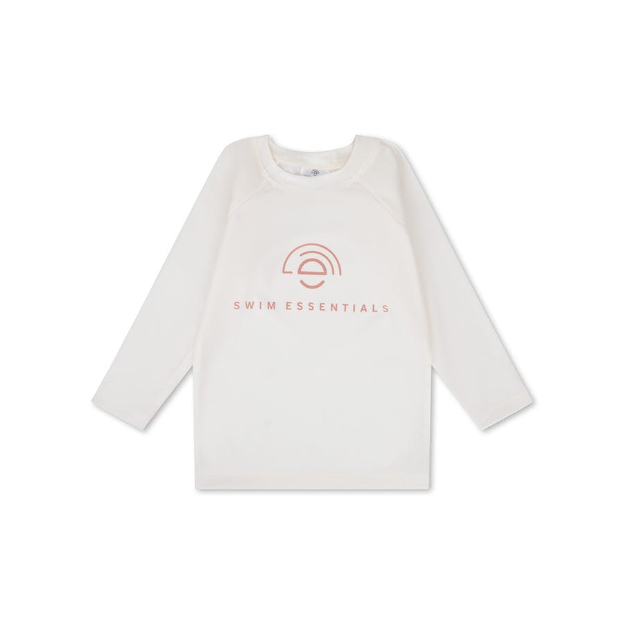 Swim Shirt - Long Sleeve - White - Pure Tones