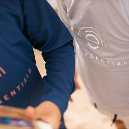 Swim Shirt - Long Sleeve - White - Pure Tones
