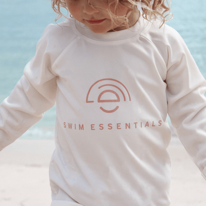 Swim Shirt - Long Sleeve - White - Pure Tones