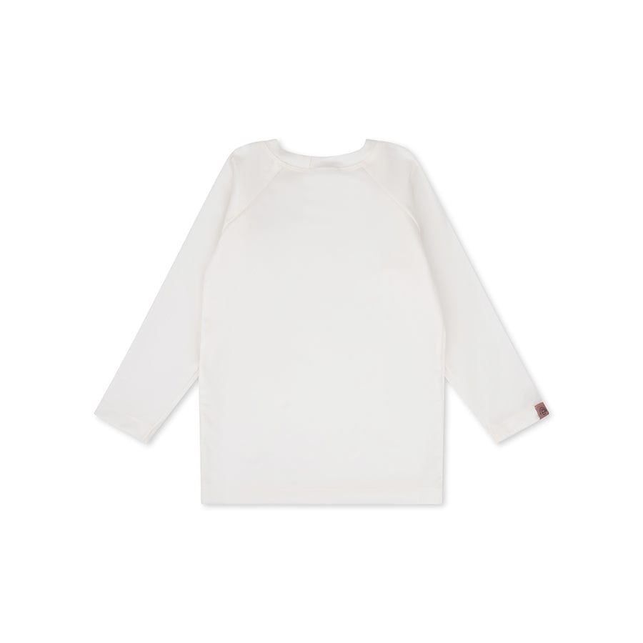Swim Shirt - Long Sleeve - White - Pure Tones