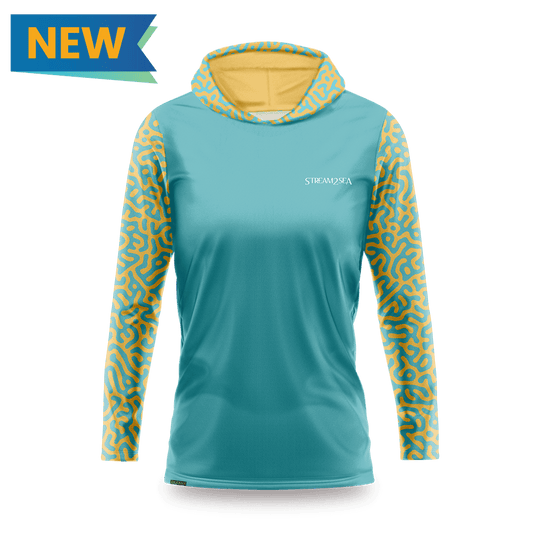 Hooded Tec Tee Women (Teal)