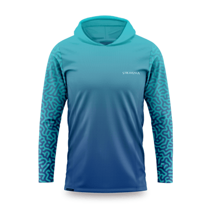 Hooded Tec Tee Unisex (Blue)