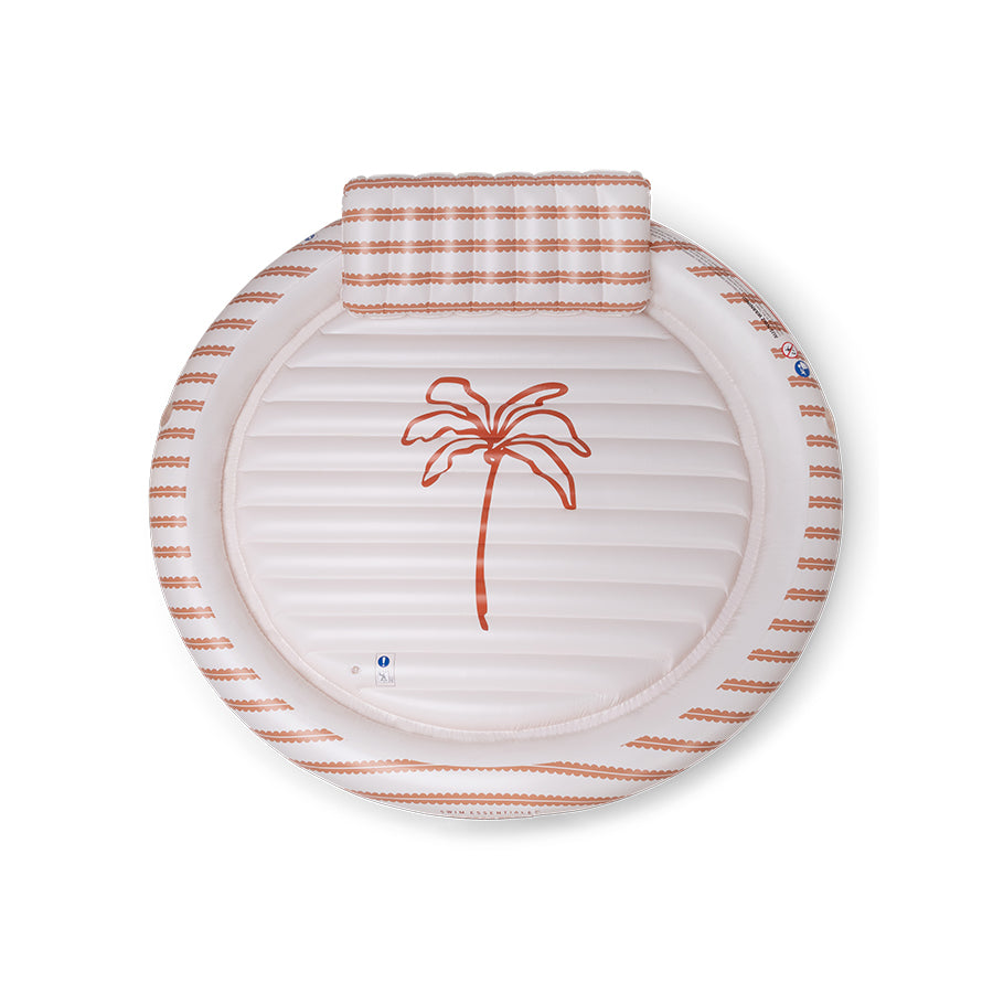 Tanning Pool Round - Beige - Saint Tropez - 79.1 x 79.1 x 15.0"