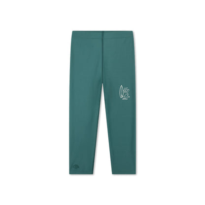 UV Legging - Boys - Green - Surfer