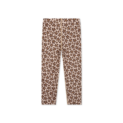 UV Legging - Girls - Orange - Wild Flowers