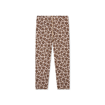 UV Legging - Girls - Orange - Wild Flowers