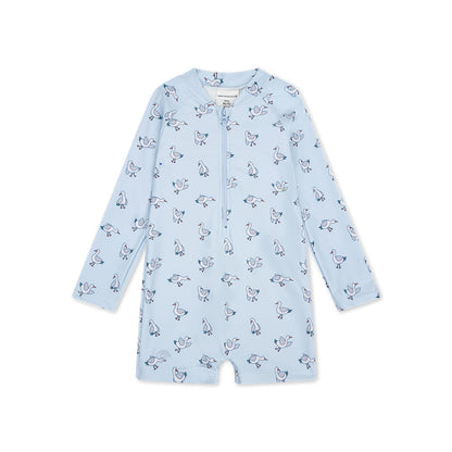 UV Swimsuit Boys - Blue - Little Seagull