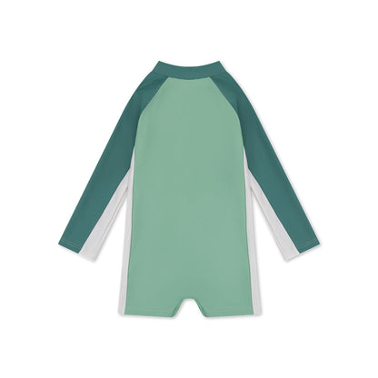 UV Swimsuit Boys - Green - Feeling Beachy