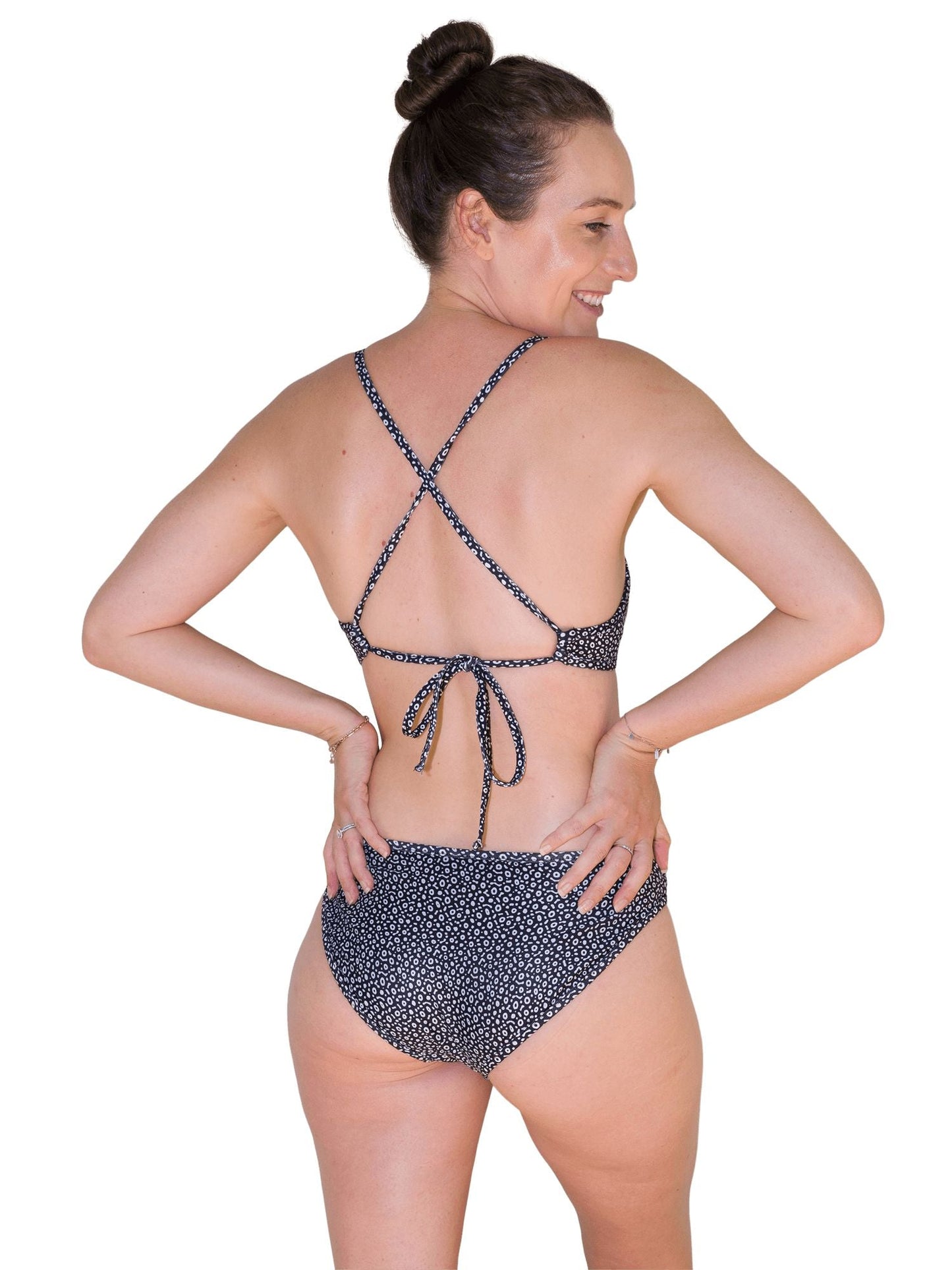 Spotted Eagle Ray Reversible Classic Bikini Bottom