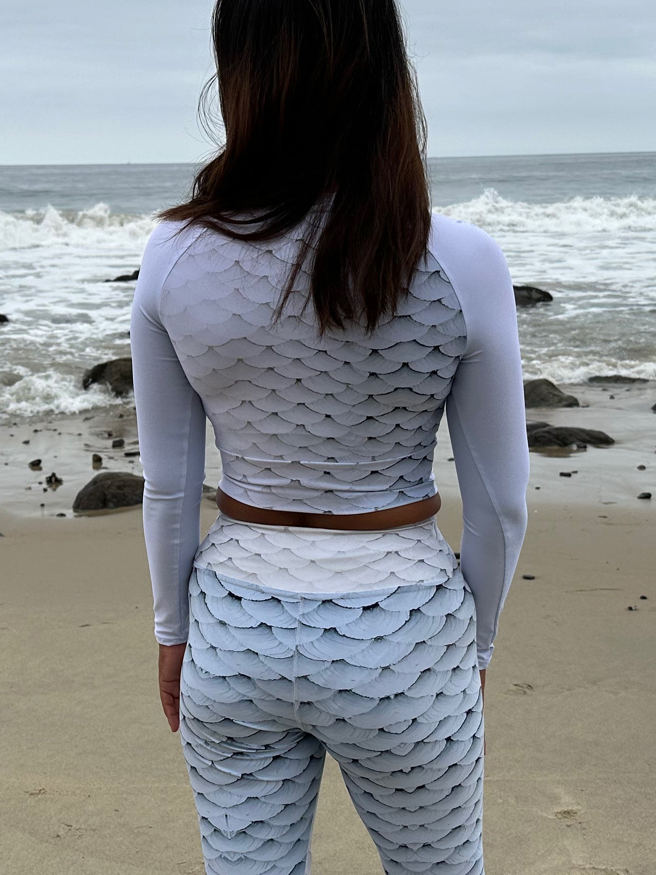 Wailea Recycled Cropped Rashie