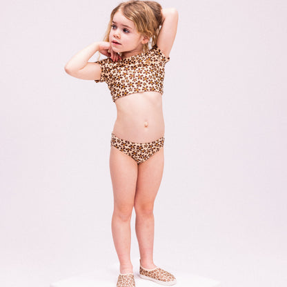 Bikini - Orange - Wild Flower