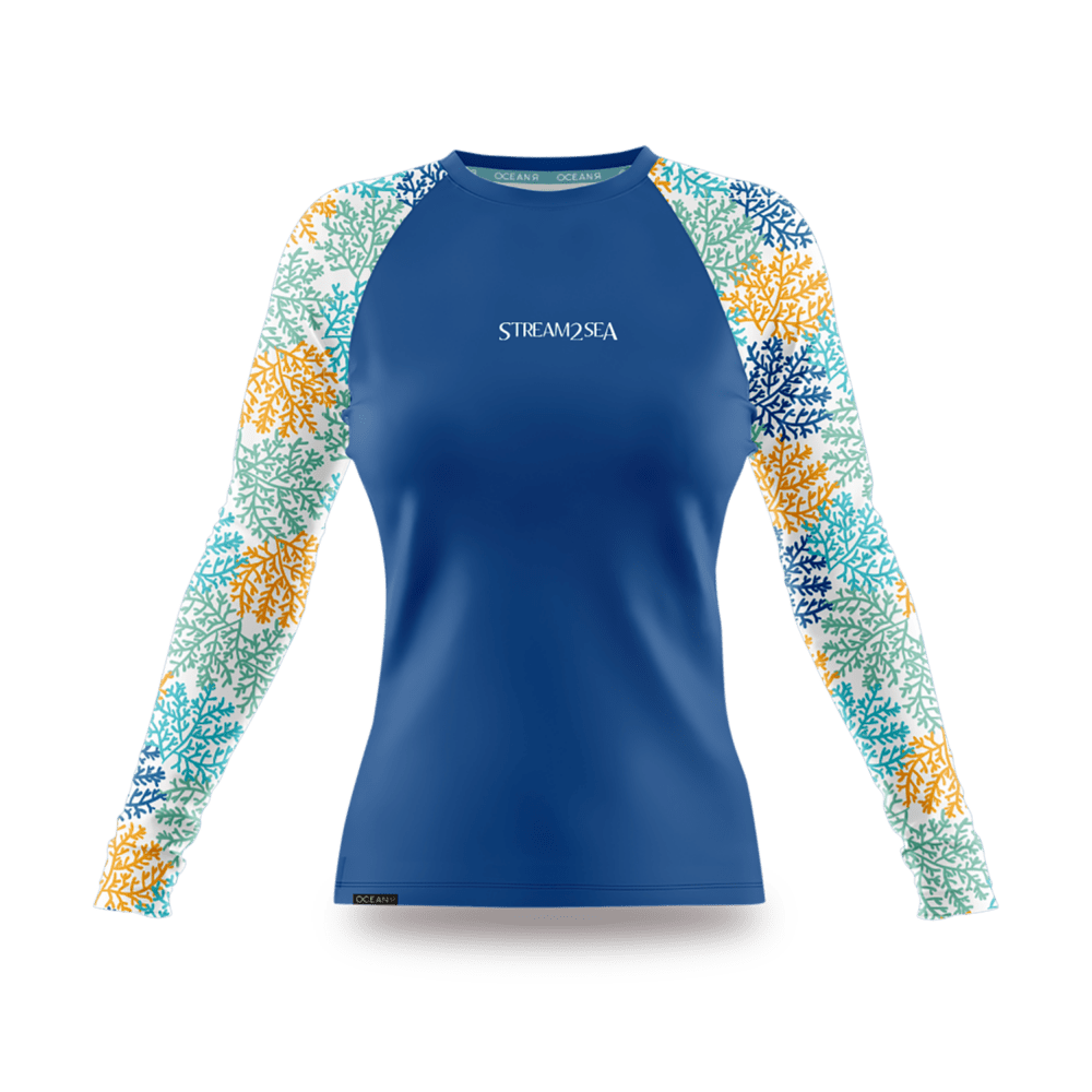 Rash Guard Womens (Blue)