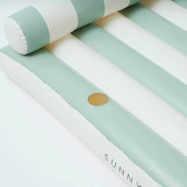 Sunnylife - Wholesale Inflatables - Luxe Lilo Green Stripe2