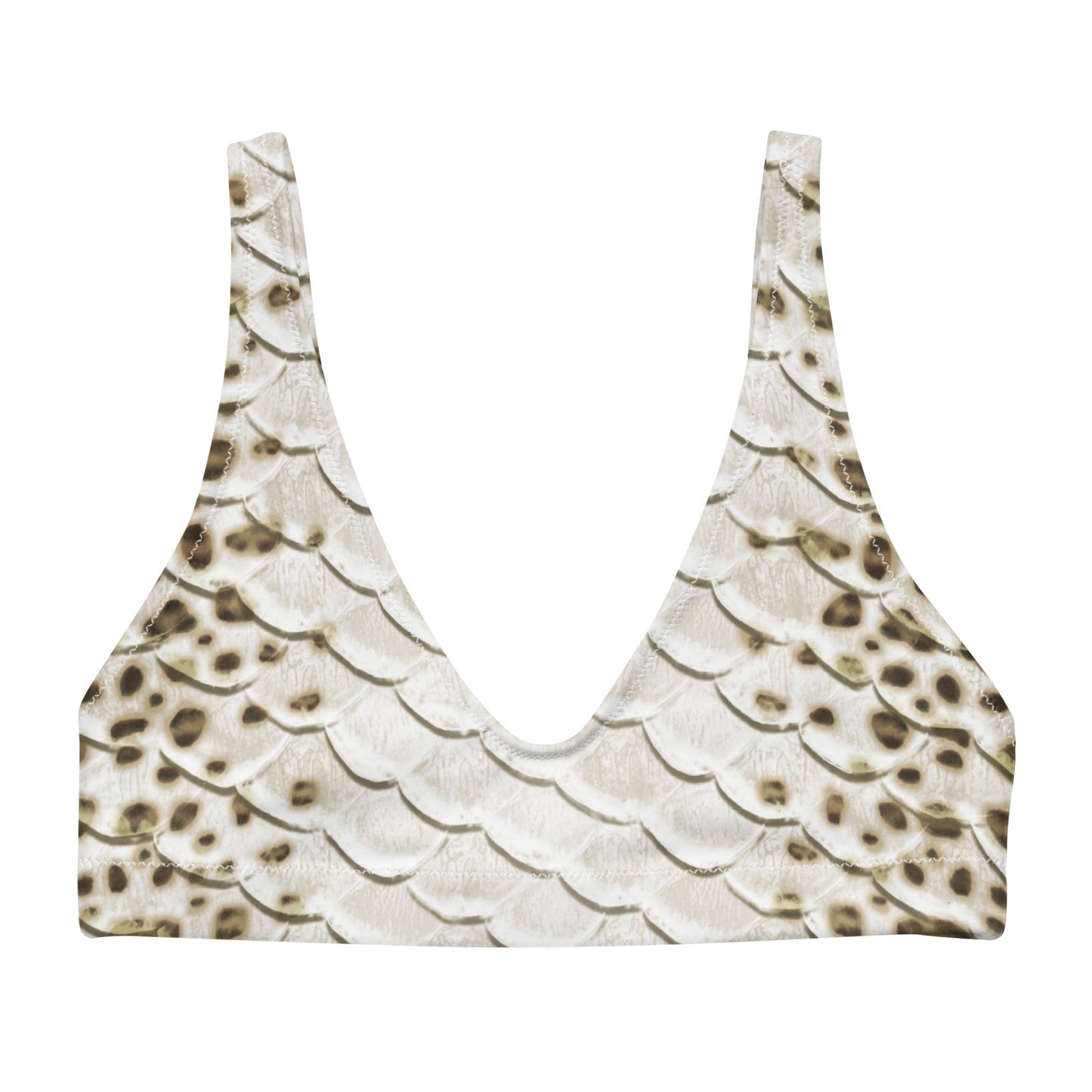 Leopard Shark Eco-Bikini Top