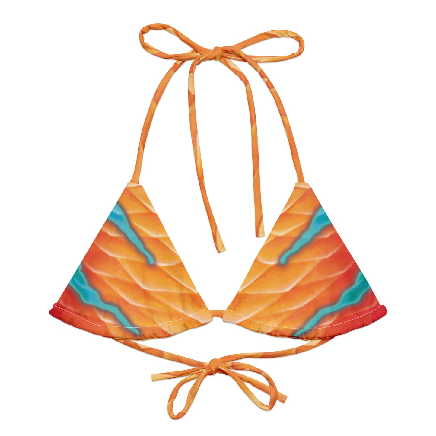 Lotus Eco-String Bikini Top