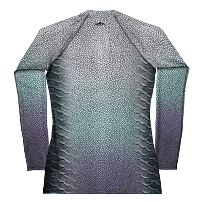 Stingray Rash Guard w/ print sleeves