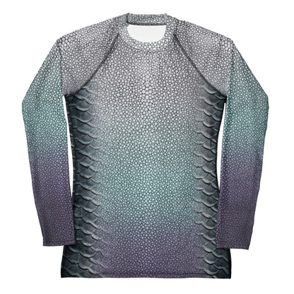 Stingray Rash Guard w/ print sleeves