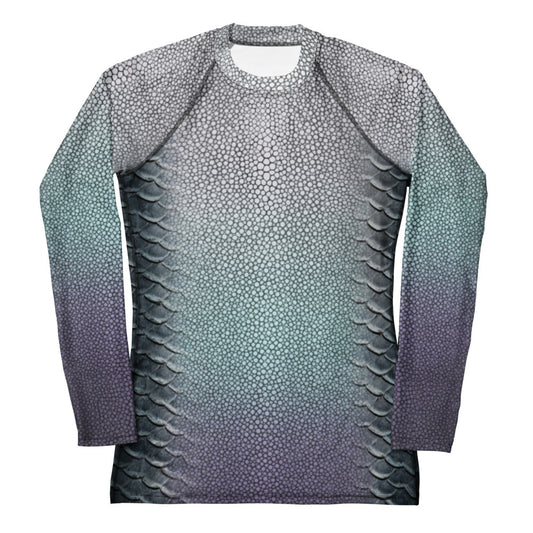 Stingray Rash Guard w/ print sleeves