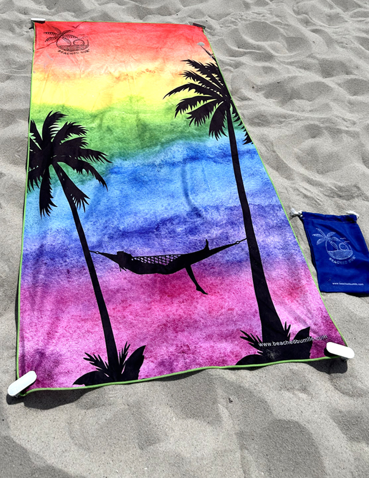 Clear White Towel Anchors