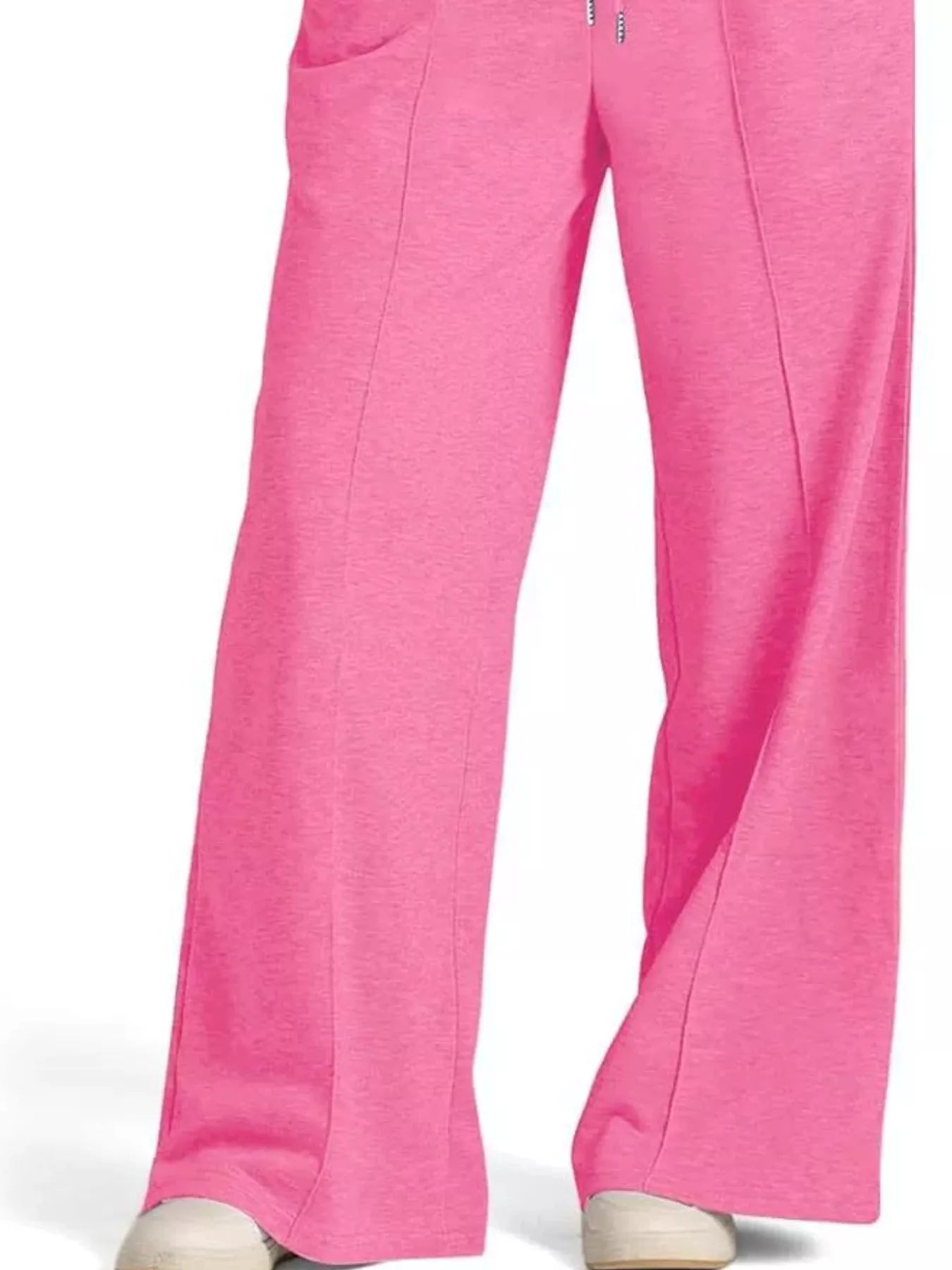 Wide Leg Drawstring Pants in Multiple Colors